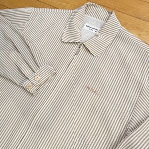 Rare Vintage Pierre Cardin Striped Zip Up Jacket Lightweight‎ Made for Korea